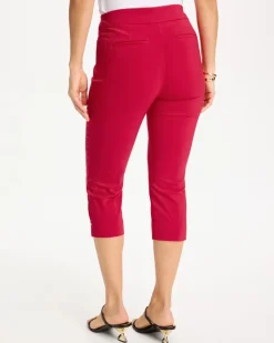 Brigitte™ Slim Rivet Pull-On Capri Pant