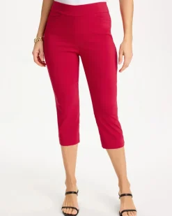 Brigitte™ Slim Rivet Pull-On Capri Pant