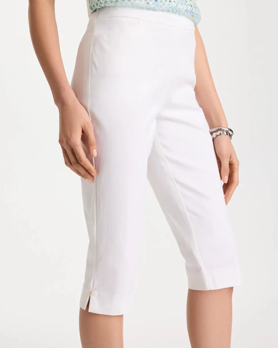 Brigitte™ Slim Rivet Pull-On Capri Pant
