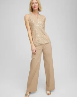 Brigitte™ Slim Wide-Leg Pants