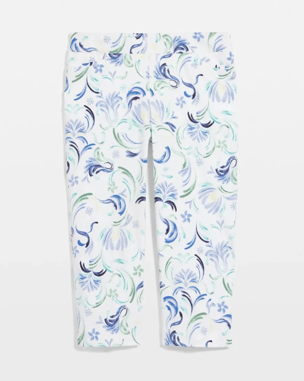 Brigitte™ Slub Capri Pants