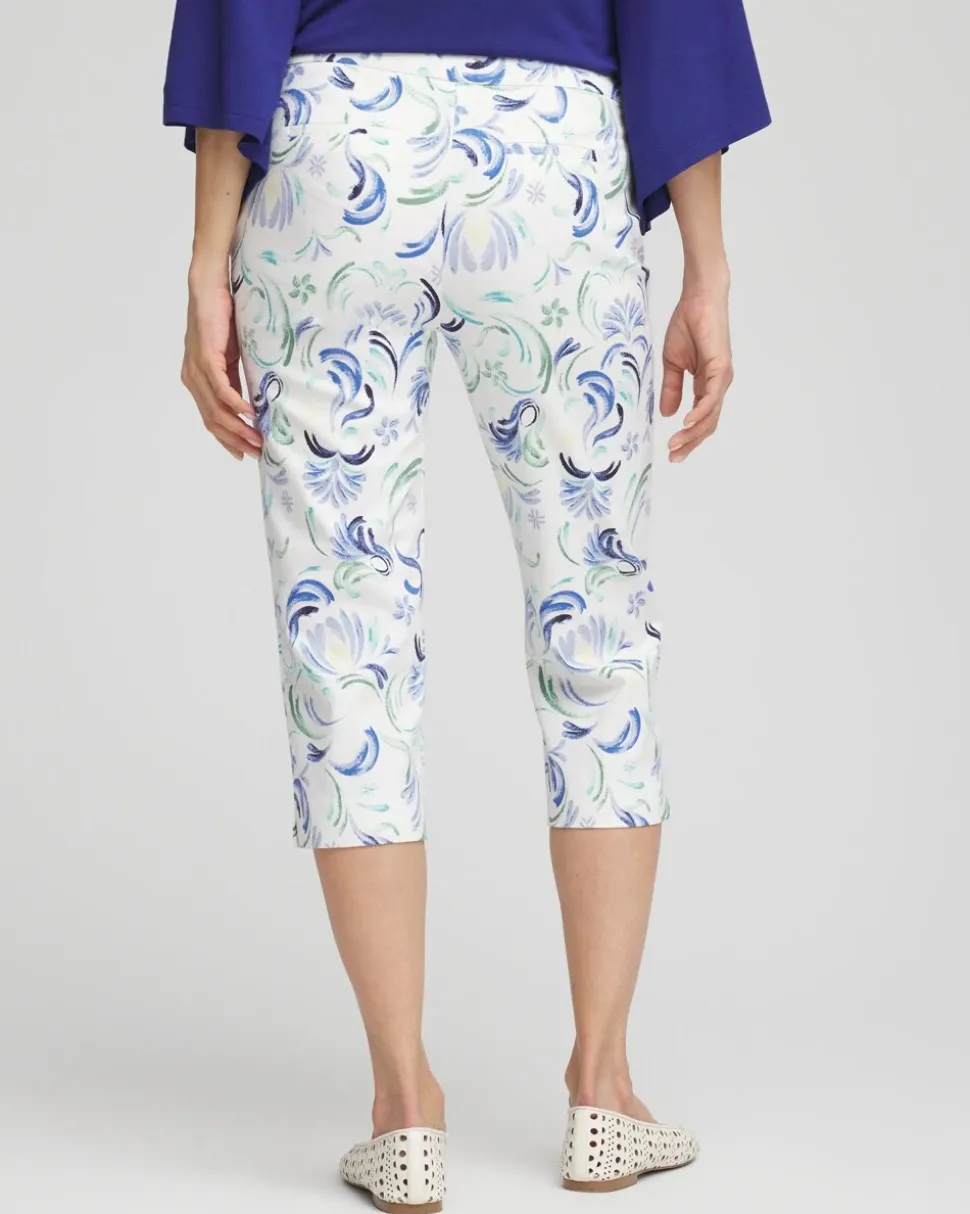 Brigitte™ Slub Capri Pants