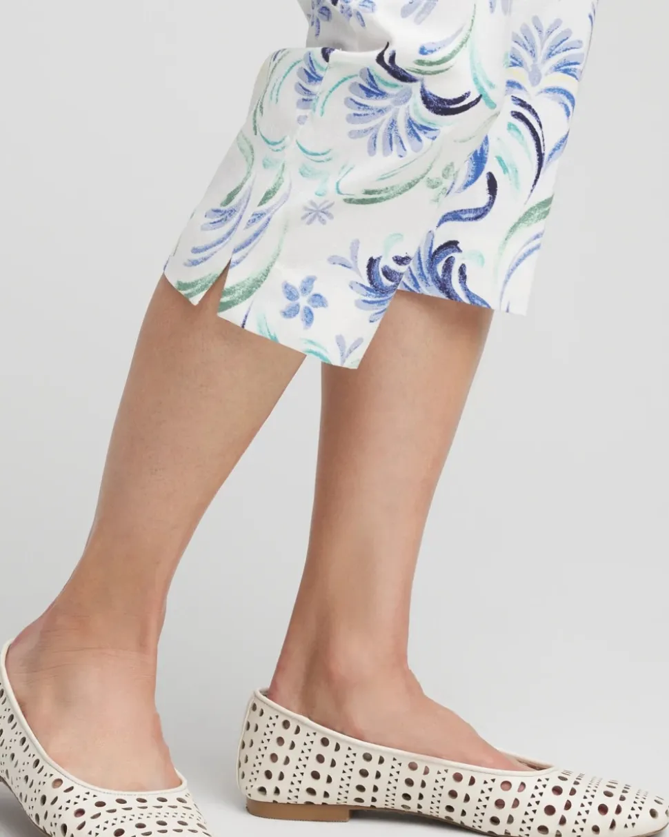 Brigitte™ Slub Capri Pants
