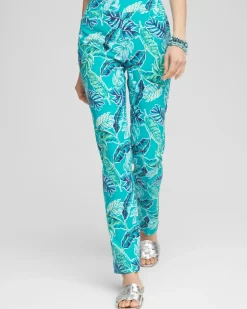 Brigitte™ Tropical Slim Leg Pants