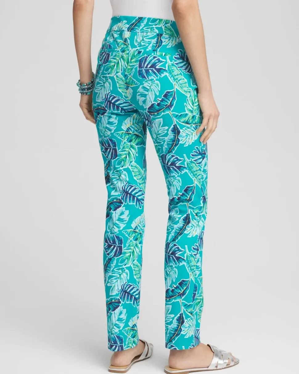 Brigitte™ Tropical Slim Leg Pants