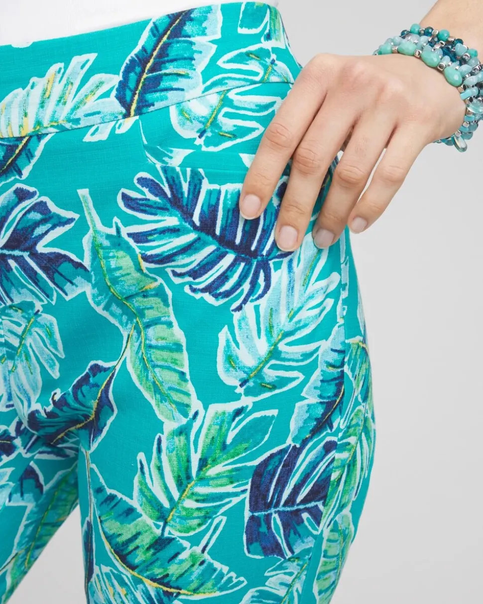 Brigitte™ Tropical Slim Leg Pants