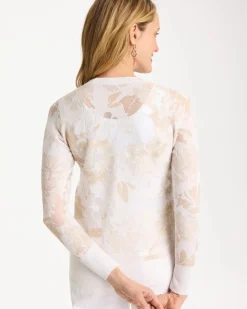 Burnout Button-Front Cardigan
