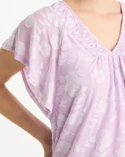 Burnout Floral Tee