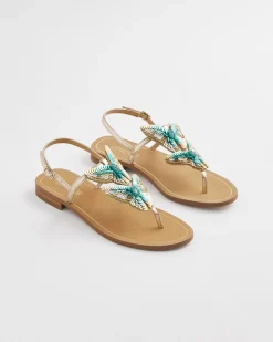 Butterfly T-Strap Sandal