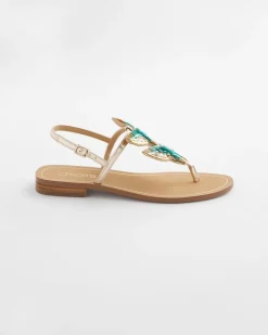 Butterfly T-Strap Sandal
