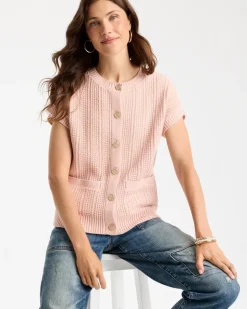 Button-Up Sweater Vest