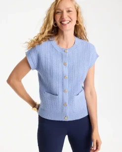 Button-Up Sweater Vest