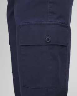 Cargo Straight Leg Cropped Pants
