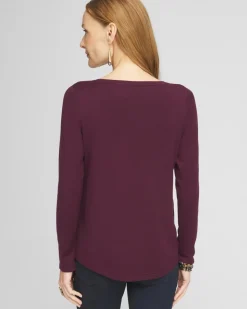 Caviar Bead Bateau Neck Sweater