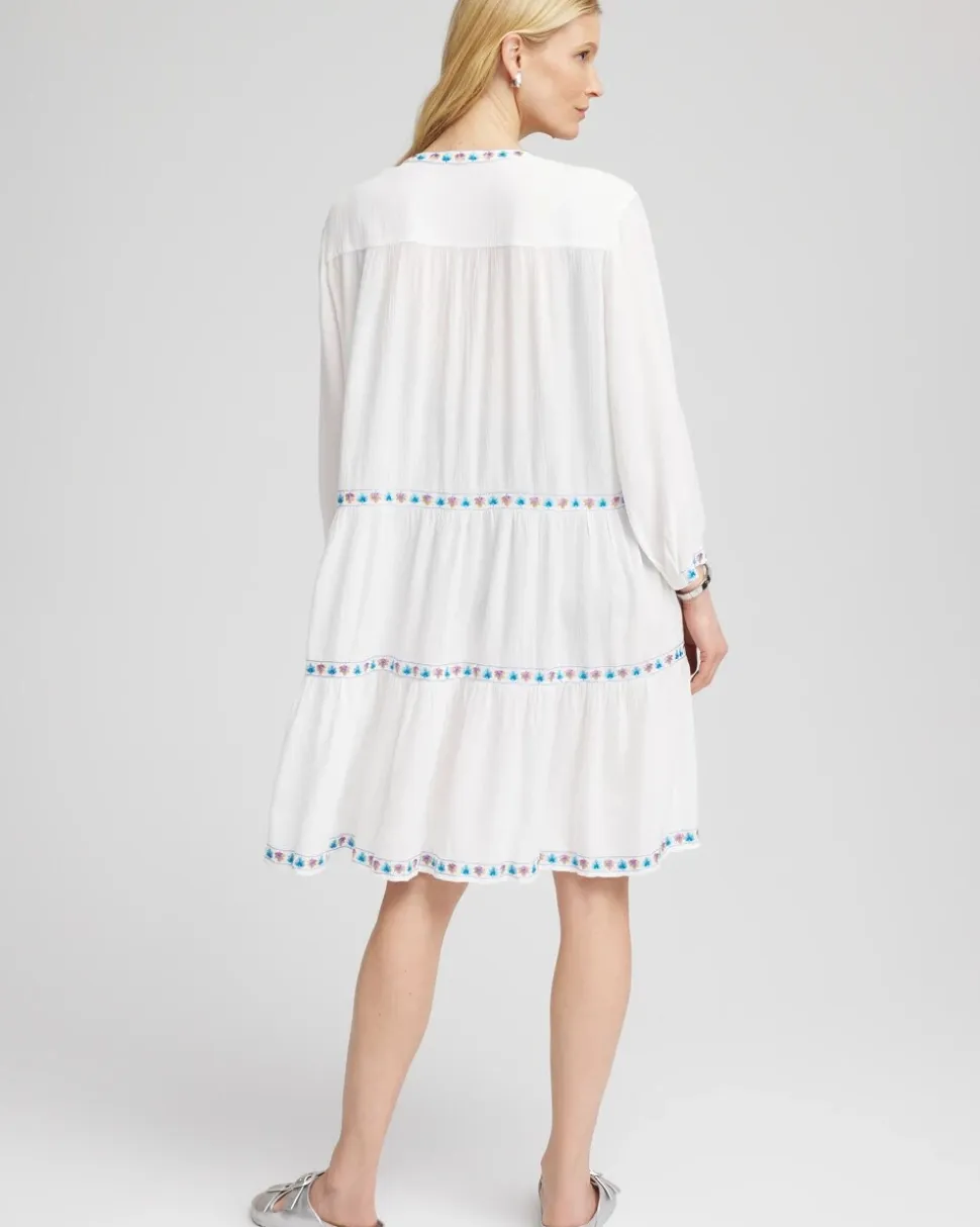 Chico's Beach Swimsuit Cover-Up Dress