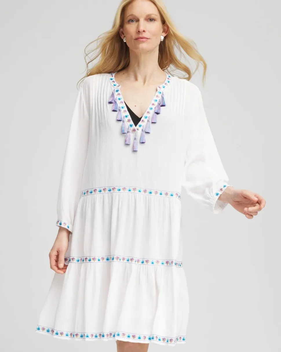 Chico's Beach Swimsuit Cover-Up Dress