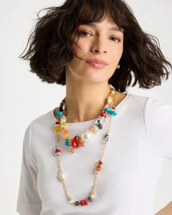 Chico's Originals Short Beaded Necklace