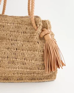Chico's x Romi Boho 4-Tassel Tote