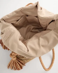 Chico's x Romi Boho 4-Tassel Tote
