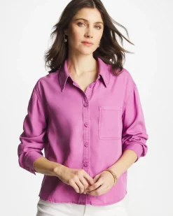 Classic Collared Denim Shirt