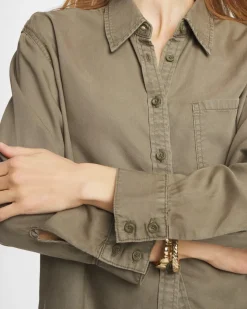 Classic Collared Denim Shirt