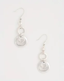 Coin Drop Earrings