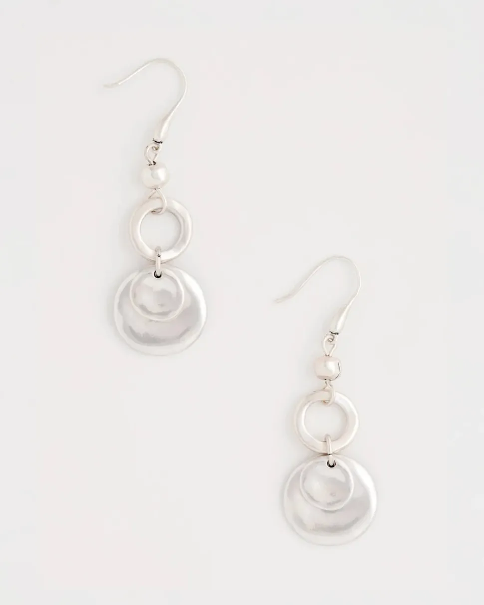 Coin Drop Earrings
