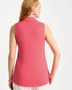 Collared Tunic Tank