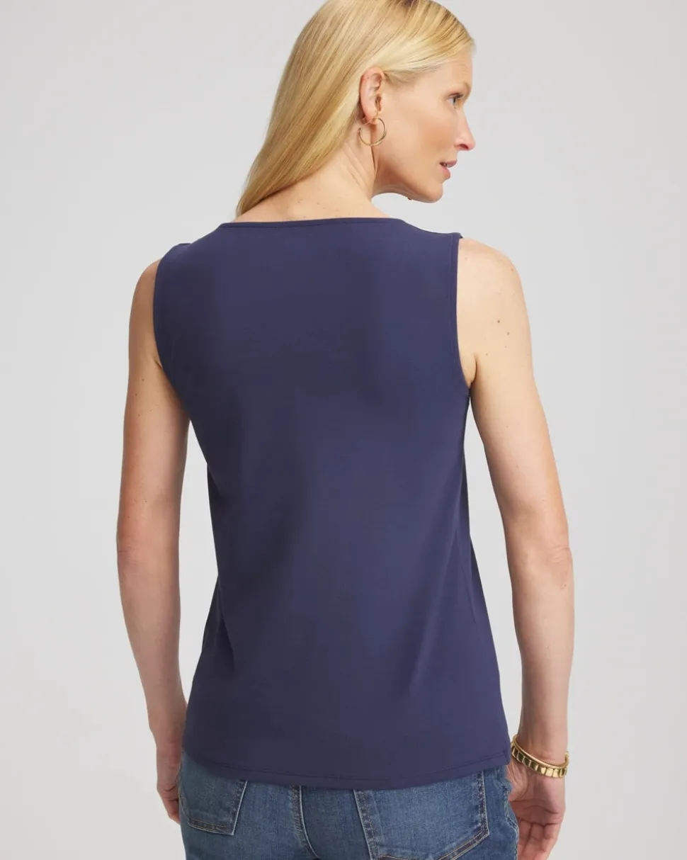 Contour Cotton™ Square Neck Tank