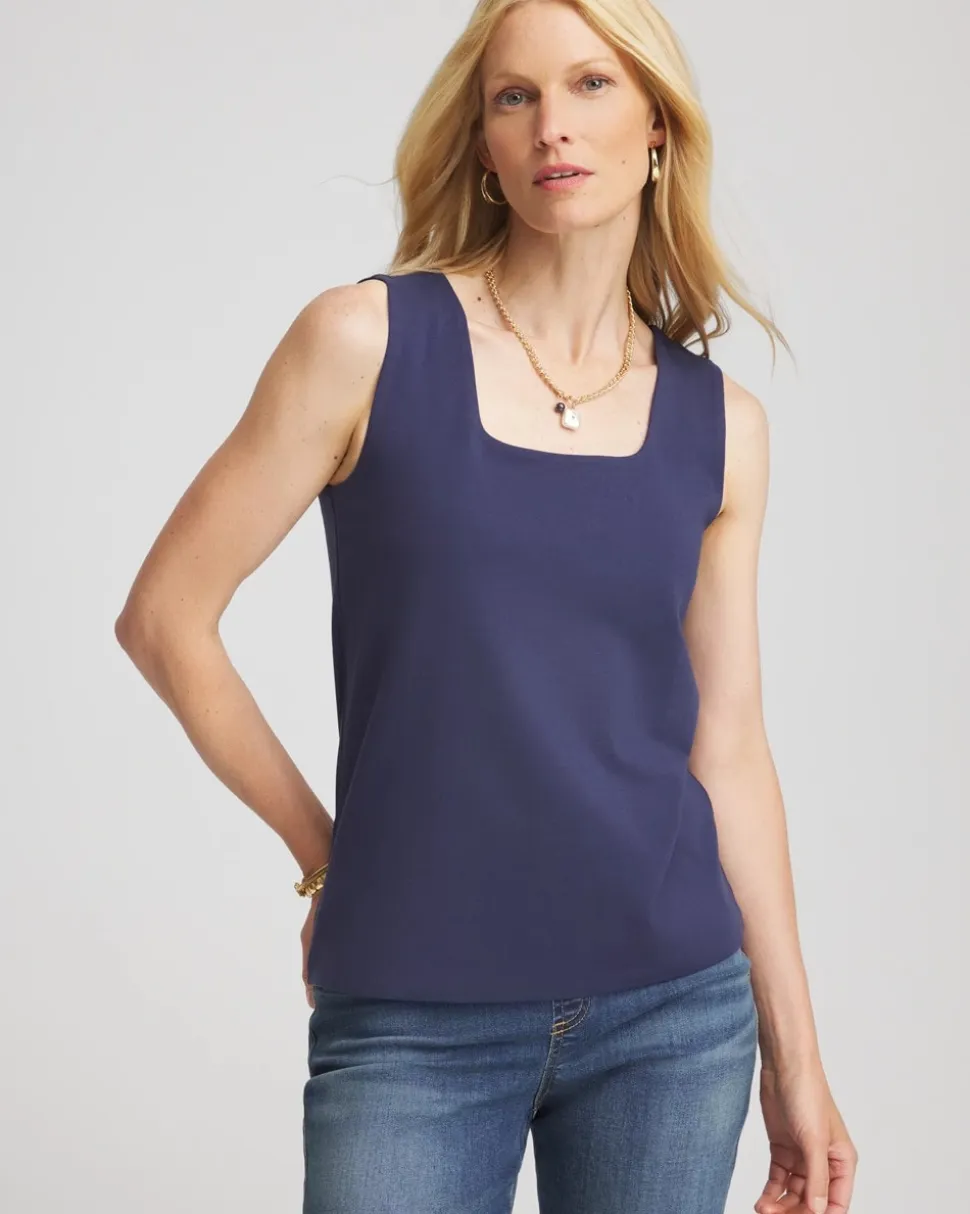 Contour Cotton™ Square Neck Tank