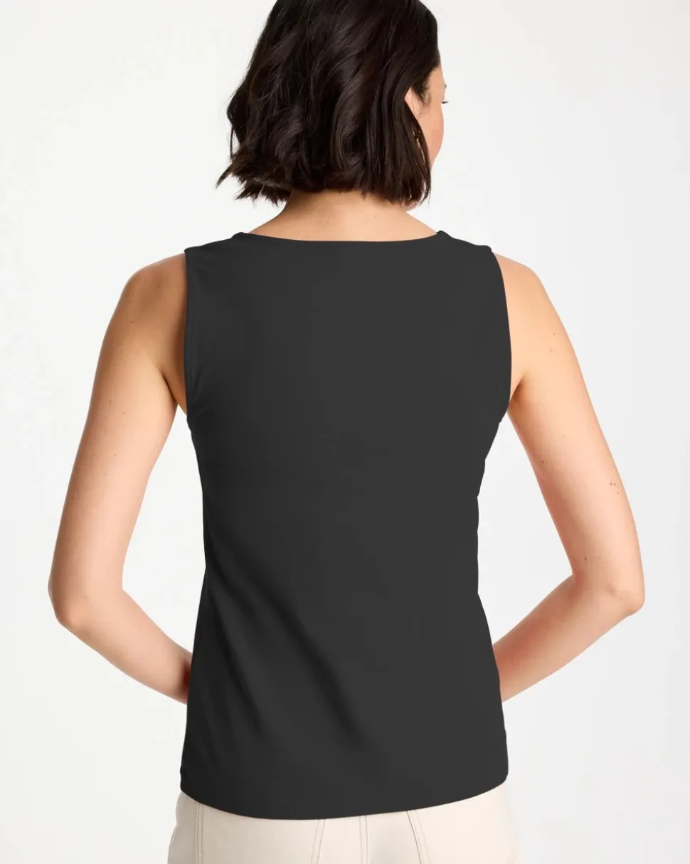 Contour Cotton™ Square Neck Tank