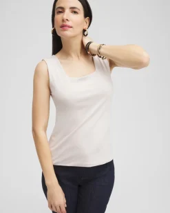 Contour Cotton™ Square Neck Tank