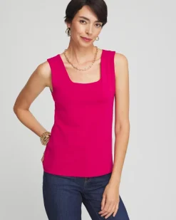 Contour Cotton™ Square Neck Tank