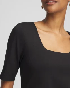 Contour Cotton™ Square Neck Tee