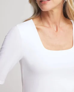 Contour Cotton™ Square Neck Tee