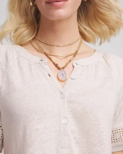 Convertible Agate Pendant Necklace