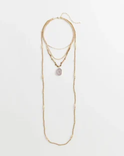 Convertible Agate Pendant Necklace