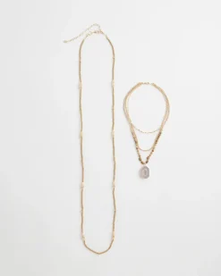 Convertible Agate Pendant Necklace