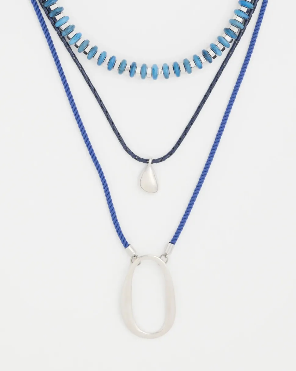 Convertible Beaded Pendant Necklace