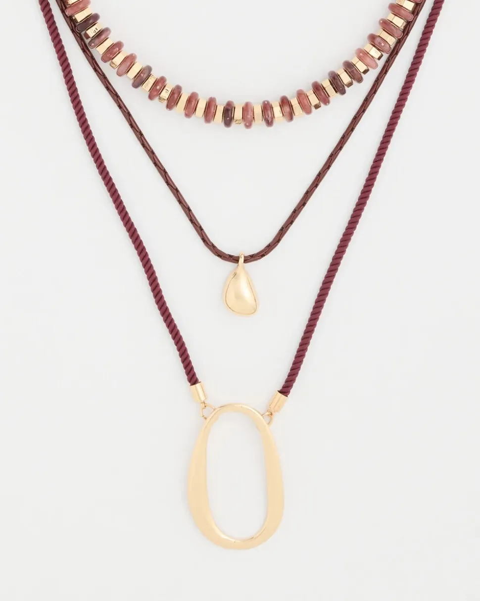 Convertible Beaded Pendant Necklace