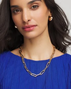 Convertible Three-Strand Chain Necklace