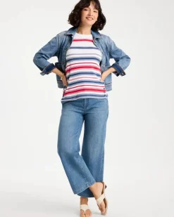 Cotton Button Trim Tank