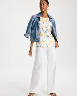 Cotton Slub Printed Tee