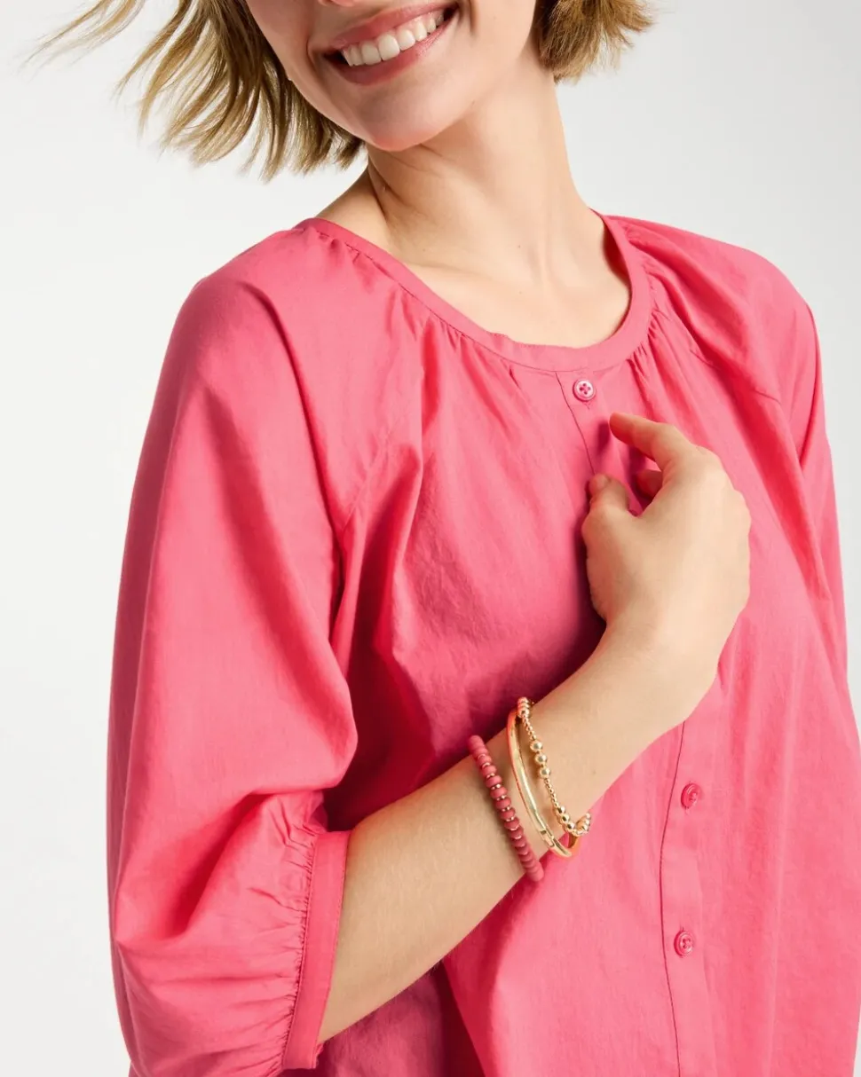Cotton Voile Blouse