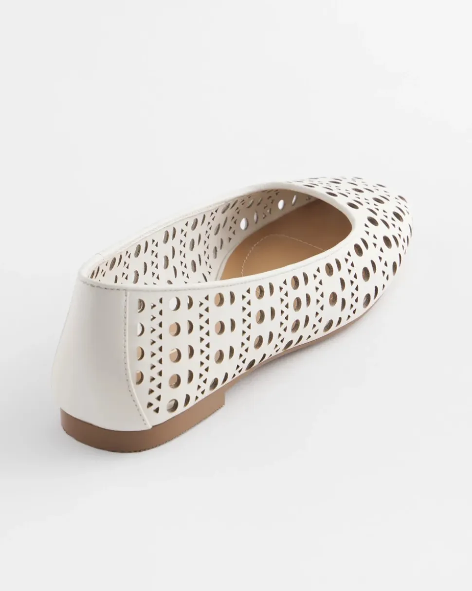 Cutout Ballet Flats
