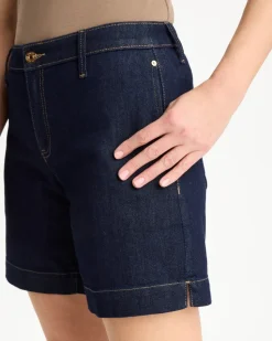 Denim Trouser Shorts