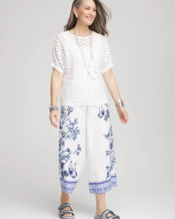 Dolman Pointelle Sweater
