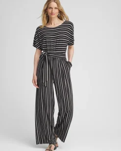 Dolman Stripe Jumpsuit