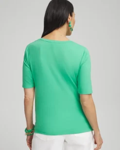 Draped Front Tee