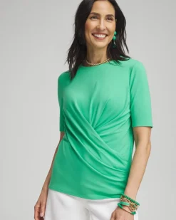 Draped Front Tee